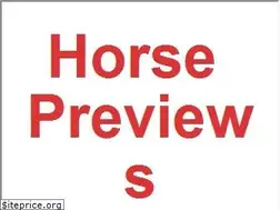 Sites similar to horse-previews.com
