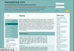 Sites similar to horseadvice.com