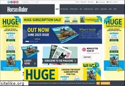 Sites similar to horseandrideruk.com