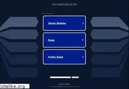 Sites similar to horseandsoul.de