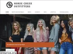 Sites similar to horsecreekoutfitters.com
