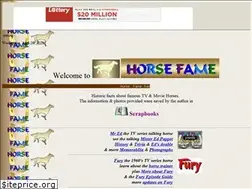 Sites similar to horsefame.tripod.com