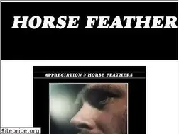 Sites similar to horsefeatherstheband.com