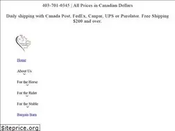 Sites similar to horsegearcanada.com