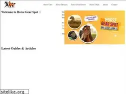 Sites similar to horsegearspot.com