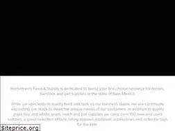 Sites similar to horsemensfeedandsupply.com