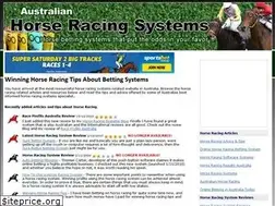 Sites similar to horseracingsystems.com.au
