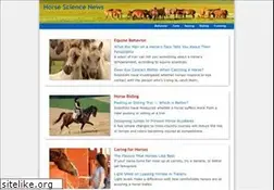Sites similar to horsesciencenews.com