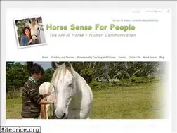 Sites similar to horsesenseforpeople.com