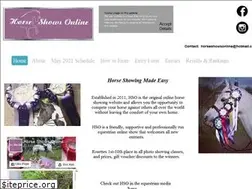 Sites similar to horseshowsonline.co.uk