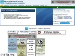Sites similar to horseshowsonline.com