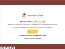 Sites similar to horsesofhope.com