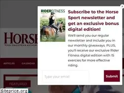 Sites similar to horsesport.com