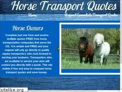 Sites similar to horsetransportquotes.com