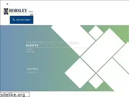 Sites similar to horsleylaw.net