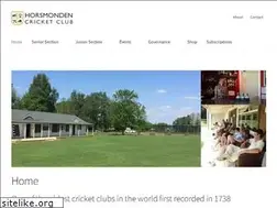 Sites similar to horsmondencc.co.uk