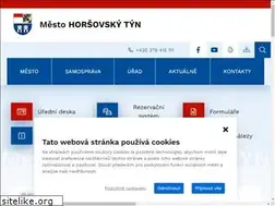 Sites similar to horsovskytyn.cz