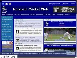 Sites similar to horspathcricket.com