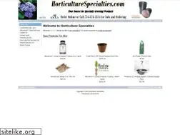Sites similar to horticulturespecialties.com