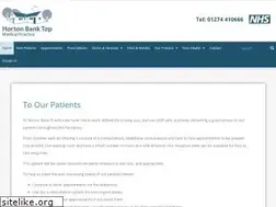Sites similar to hortonbankpractice.nhs.uk