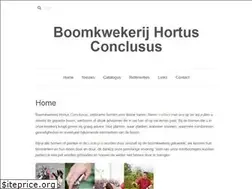 Sites similar to hortusconclusus.be