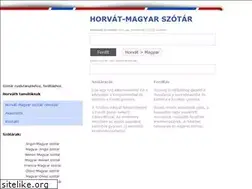 Sites similar to horvat-magyar-szotar.hu