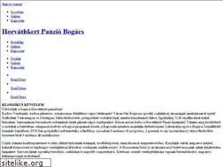 Sites similar to horvathkertpanzio.hu
