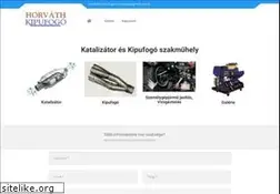 Sites similar to horvathkipufogo.hu