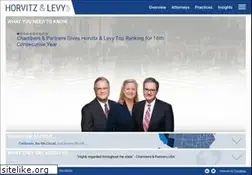 Sites similar to horvitzlevy.com