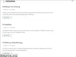 Sites similar to hosannahymns.co.za
