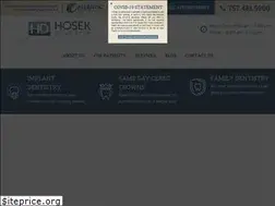 Sites similar to hosekdentistry.com