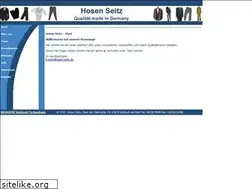 Sites similar to hosen-seitz.de