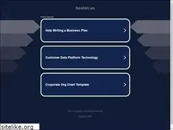 Sites similar to hoshin.us
