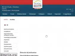 Sites similar to hosig.hu