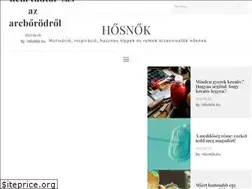 Sites similar to hosnok.hu