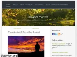 Sites similar to hospice-matters.com