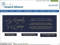Sites similar to hospicealliance.net