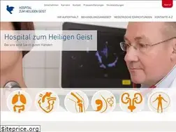 Sites similar to hospital-zum-heiligen-geist.de