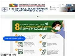 Sites similar to hospitalbarranca.gob.pe