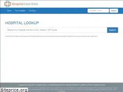 Sites similar to hospitalcaredata.com