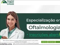 Sites similar to hospitaldeolhosdoparana.com.br