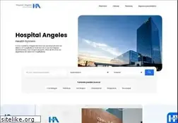 Sites similar to hospitalesangeles.com