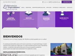 Sites similar to hospitalespecialidades.com