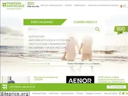 Sites similar to hospitalessanroque.com