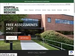 Sites similar to hospitalforbehavioralmedicine.com