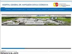 Sites similar to hospitalgeneralchone.gob.ec