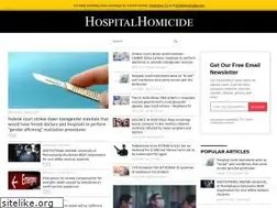 Sites similar to hospitalhomicide.com