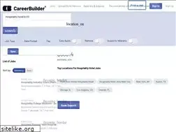 Sites similar to hospitality.careerbuilder.com