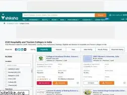 Sites similar to hospitality.shiksha.com