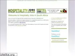 Sites similar to hospitalityjobs.co.za